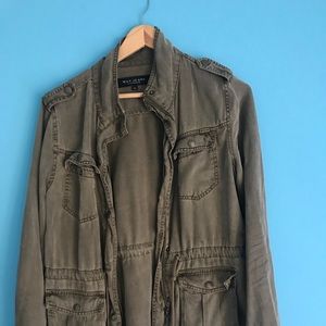 Army green jacket